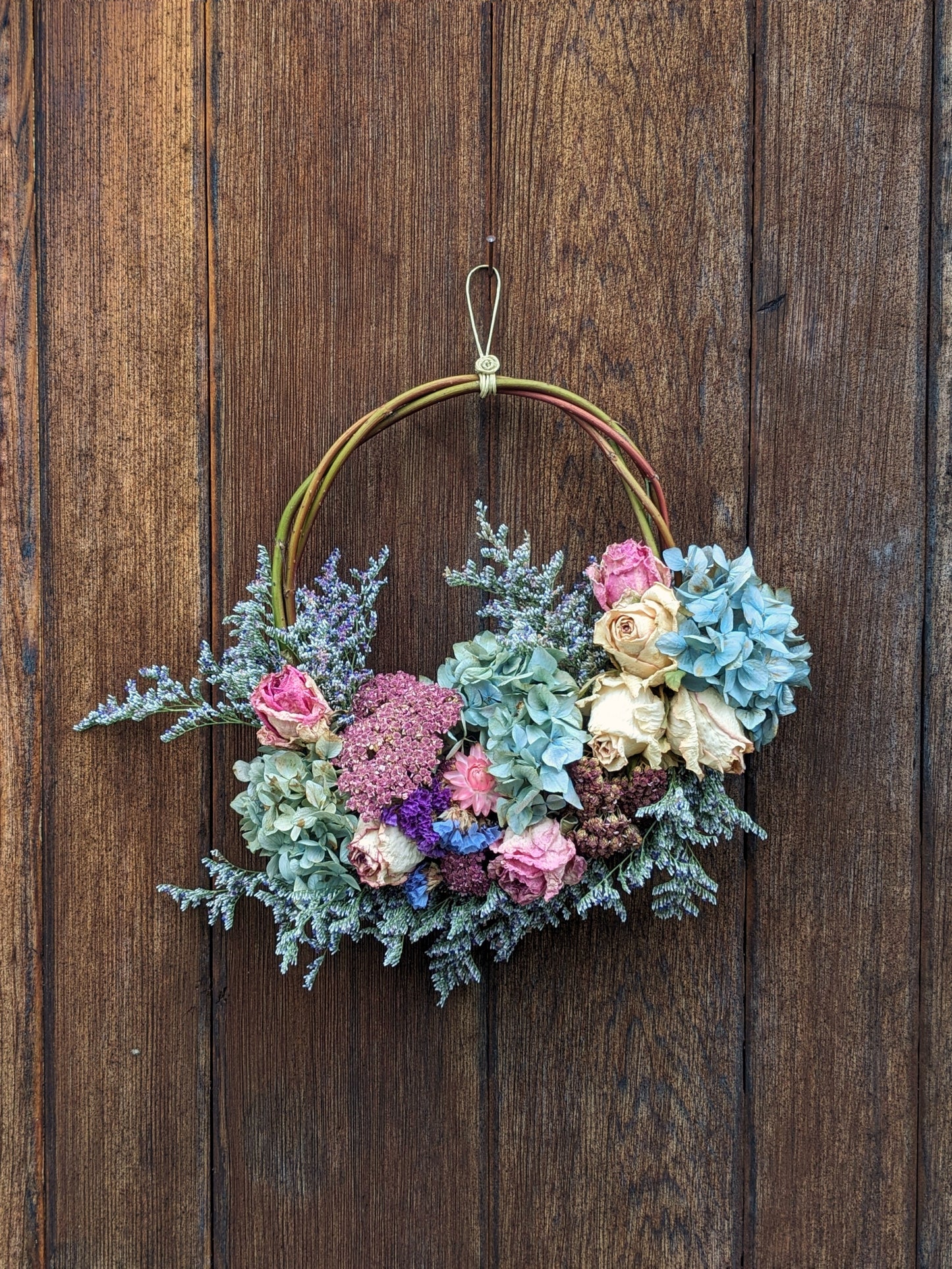 6"-10" Dried Wreath