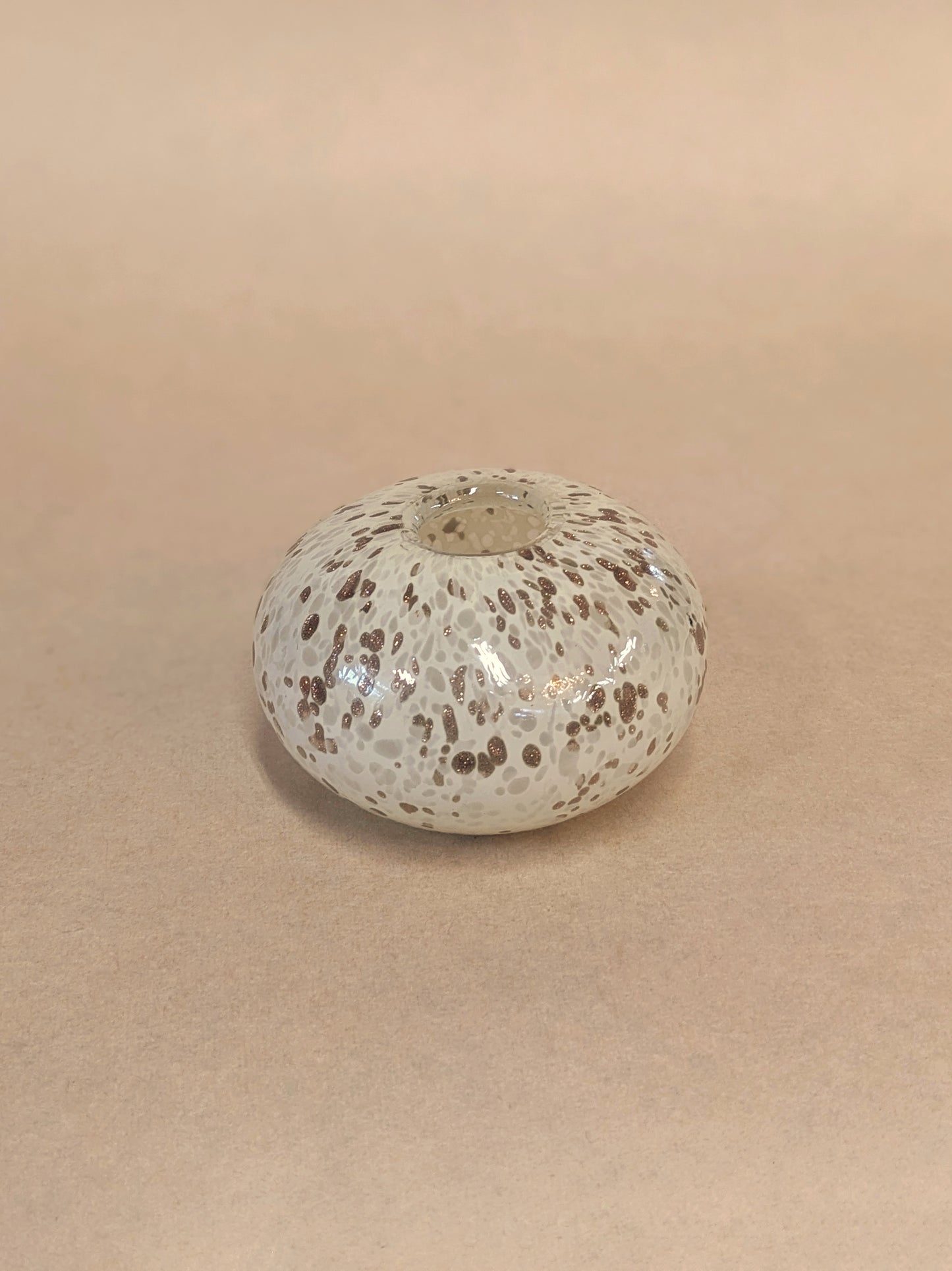 Blown Glass Paperweight Vase