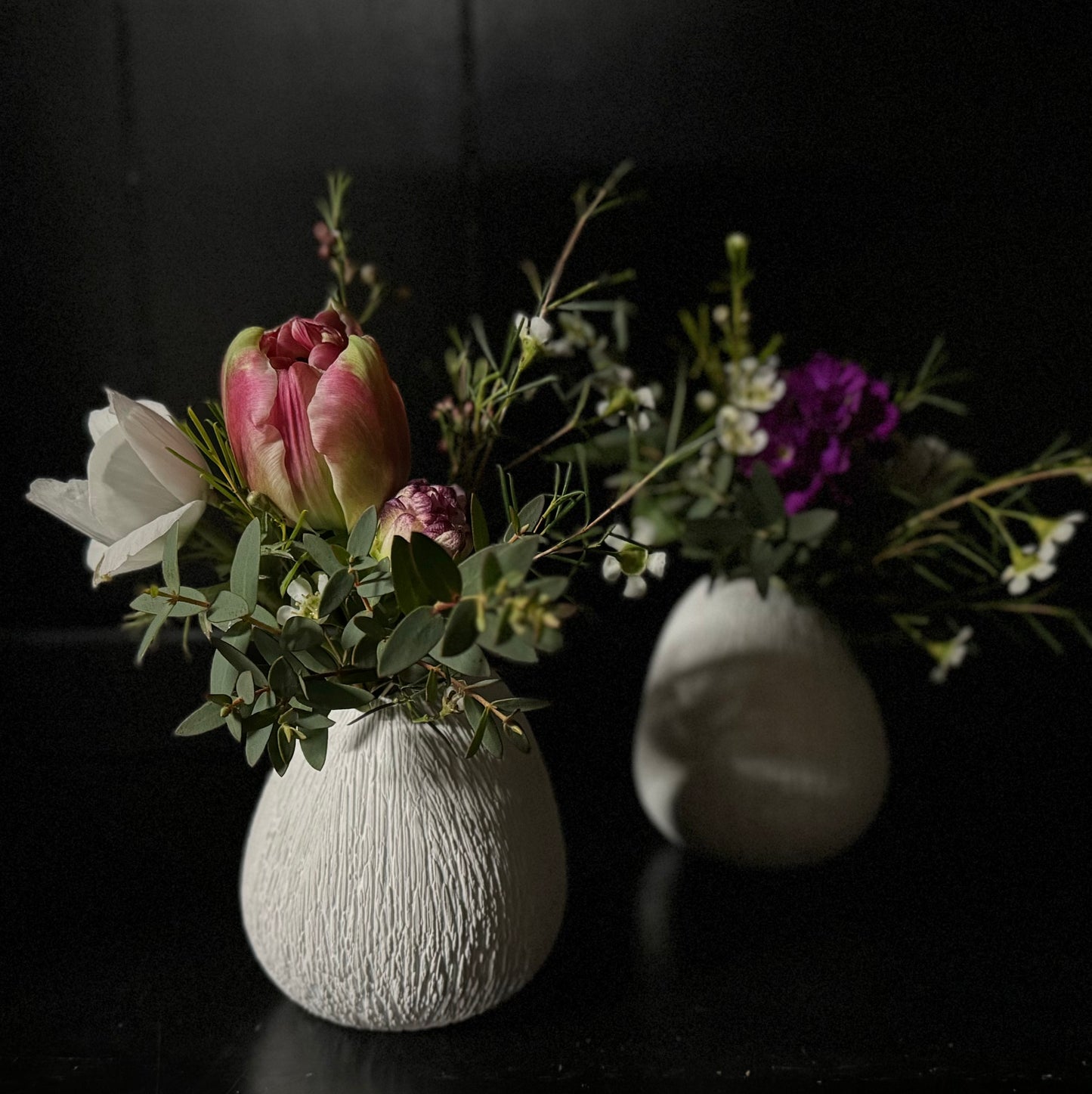 Matte White Egg Arrangement