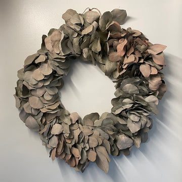 One-of-a-kind Wreath : Dried Eucalyptus