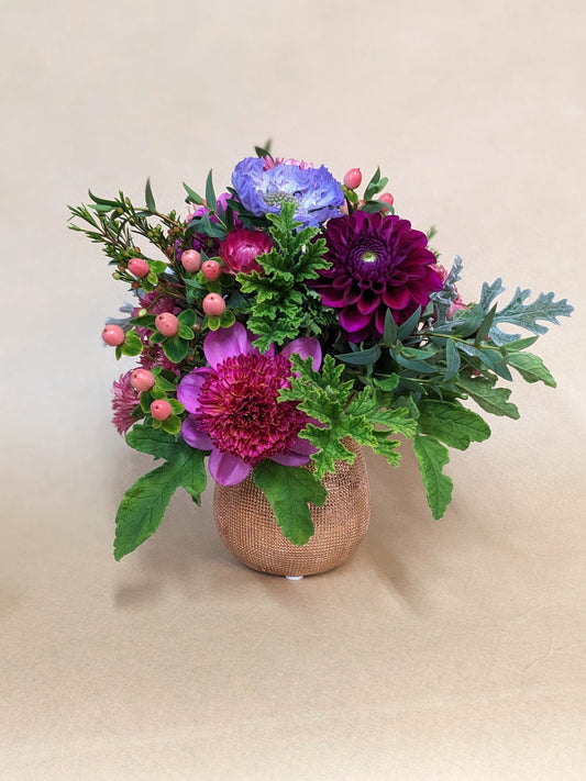 Rose Gold Pot Arrangement