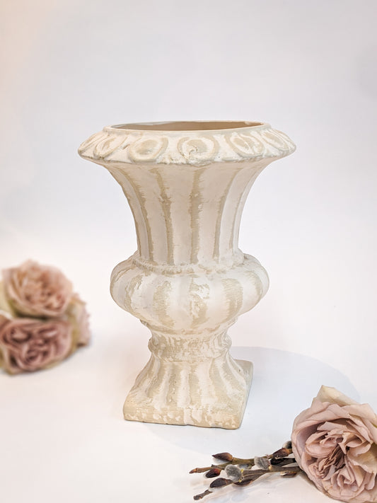 Small Cream Urn
