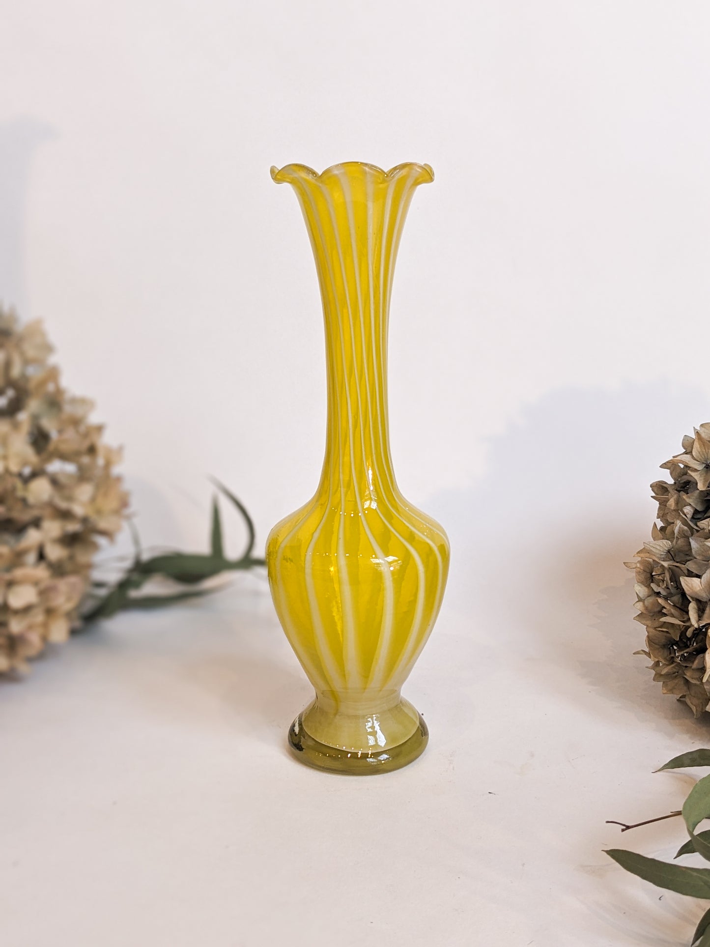 Yellow Bud Vases