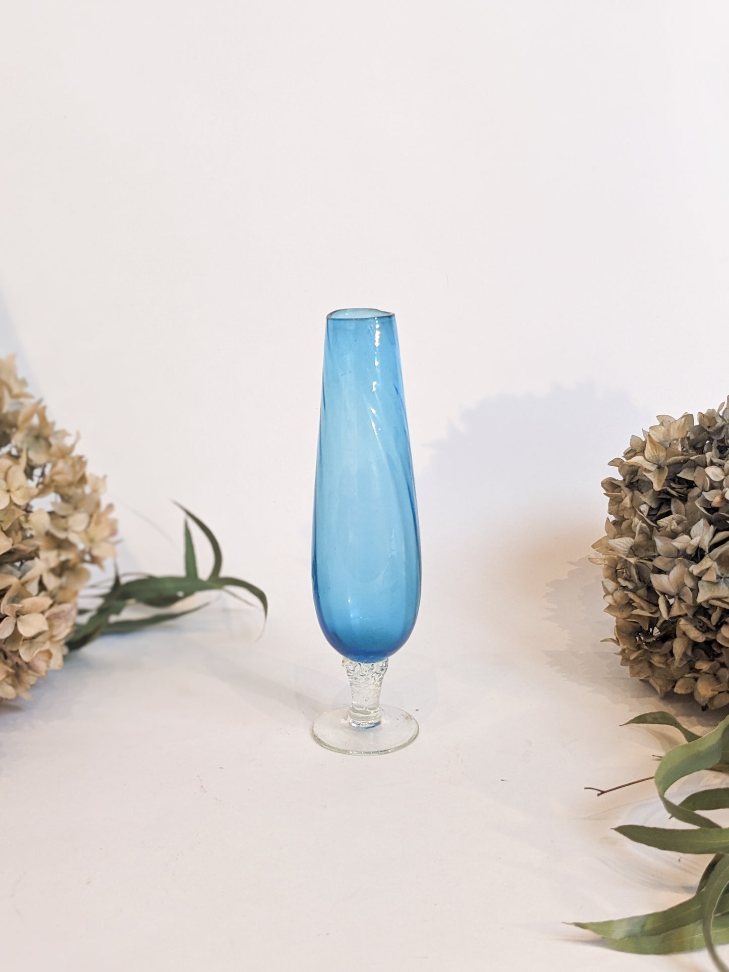 Blue Glass Flutes