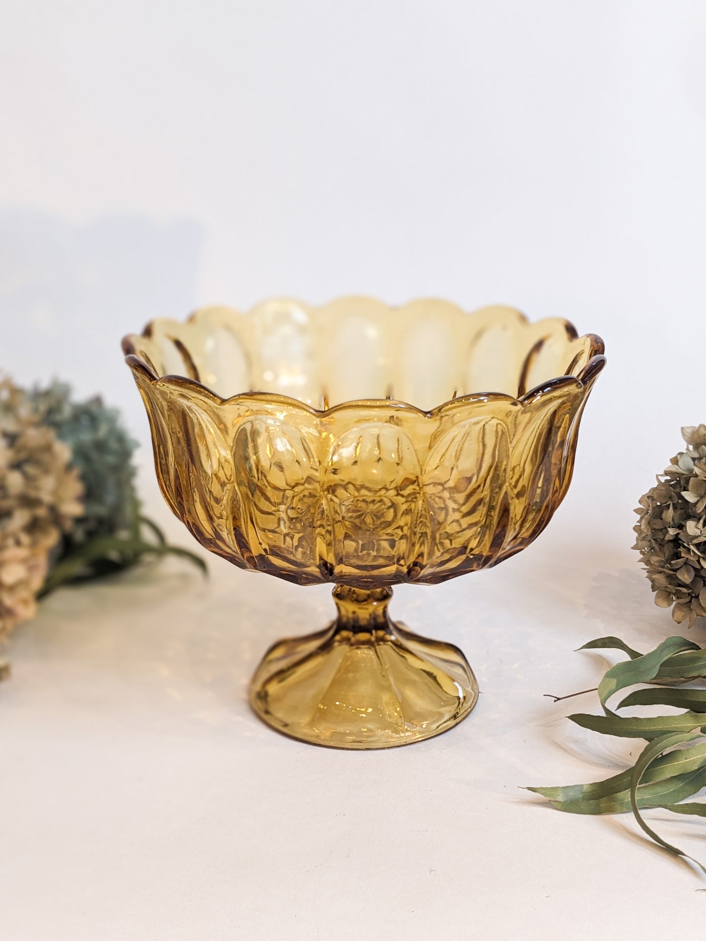 Glass Pedestal Bowls