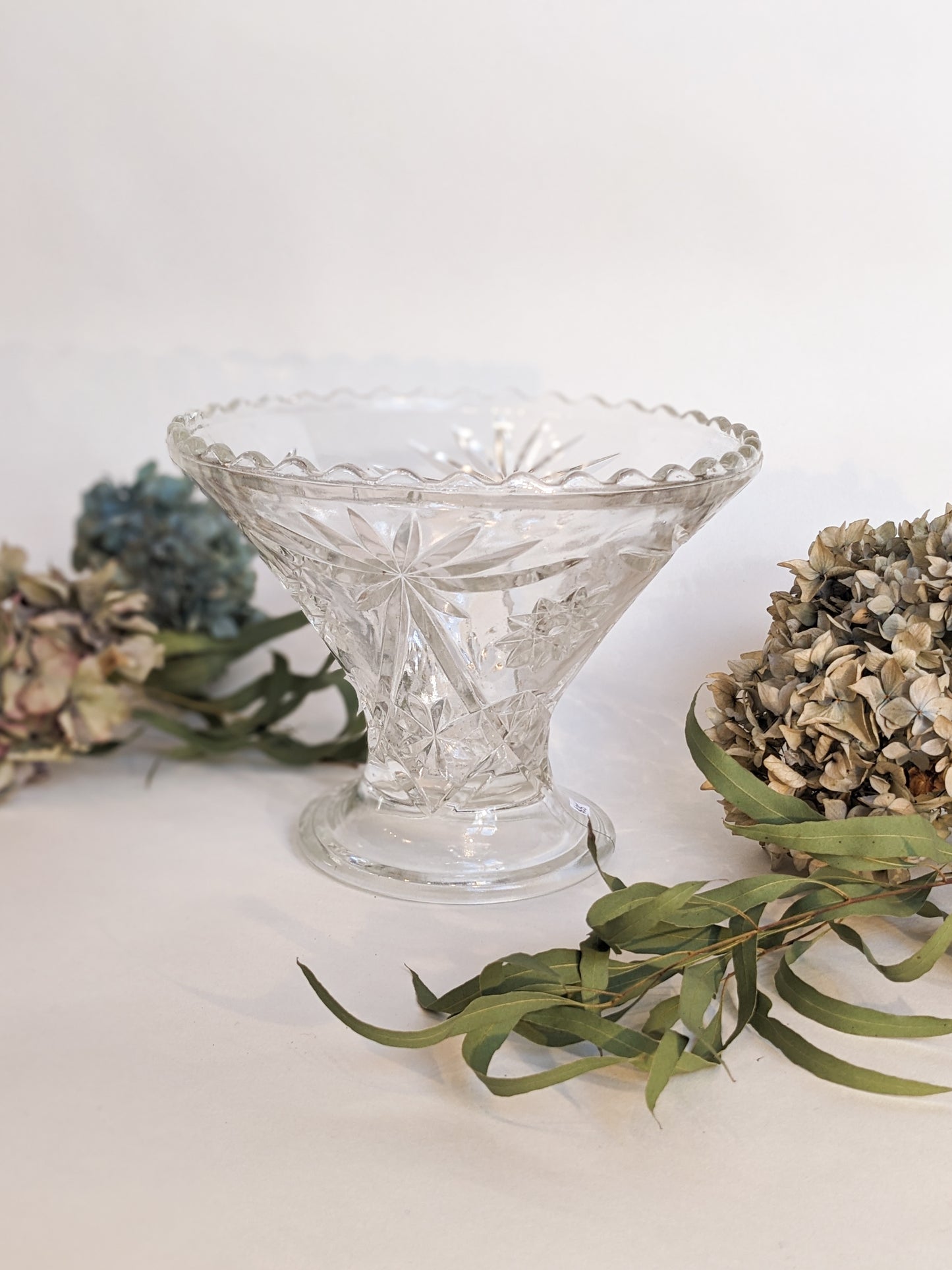 Glass Pedestal Bowls
