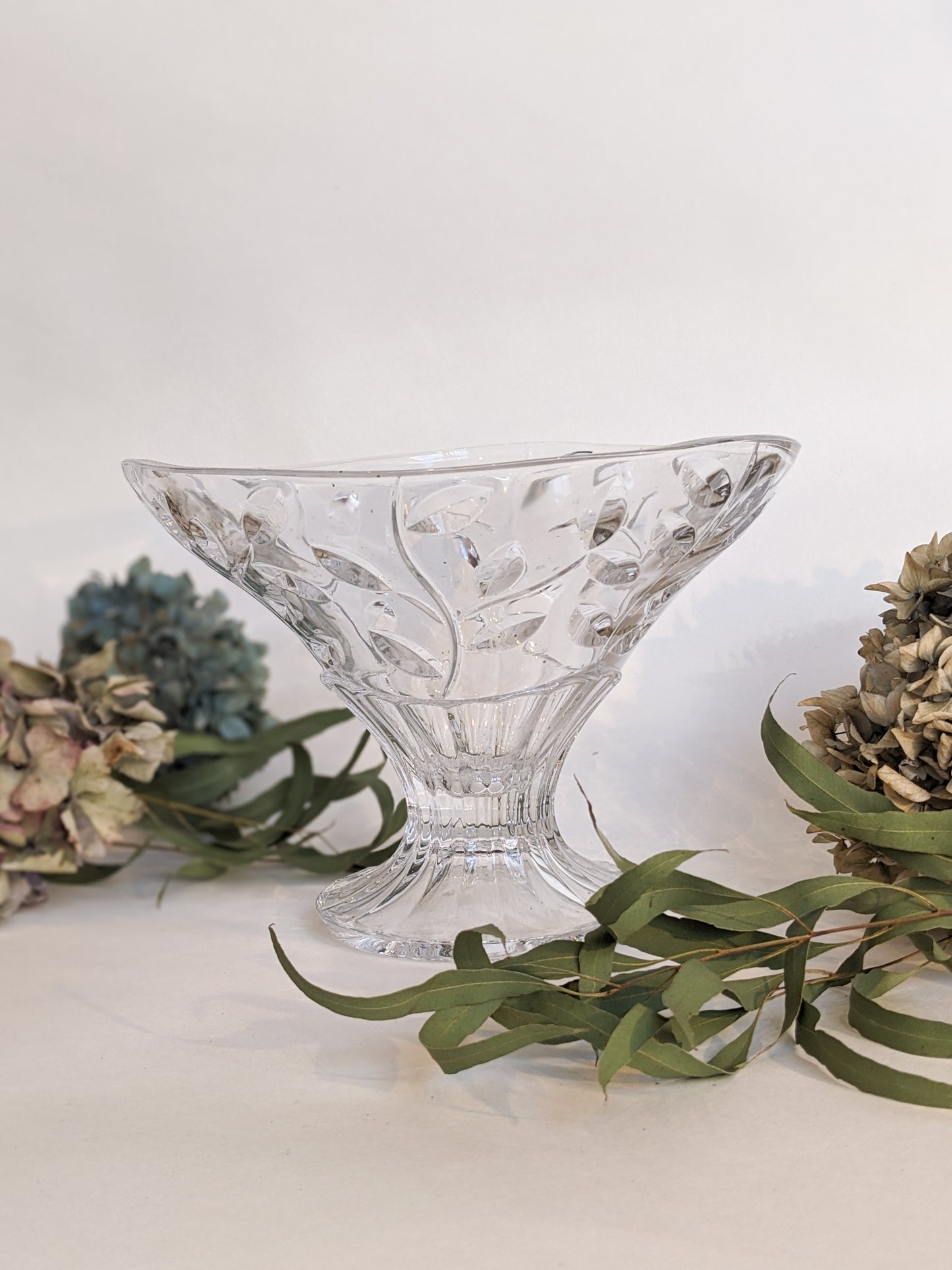 Crystal Pedestal Bowls