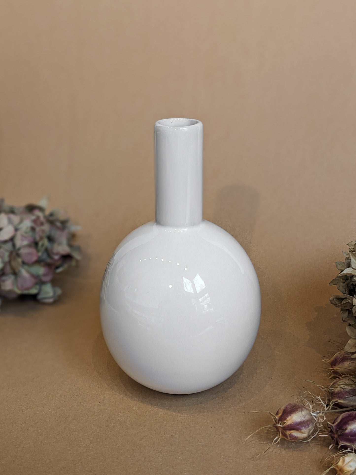White Modern Vase