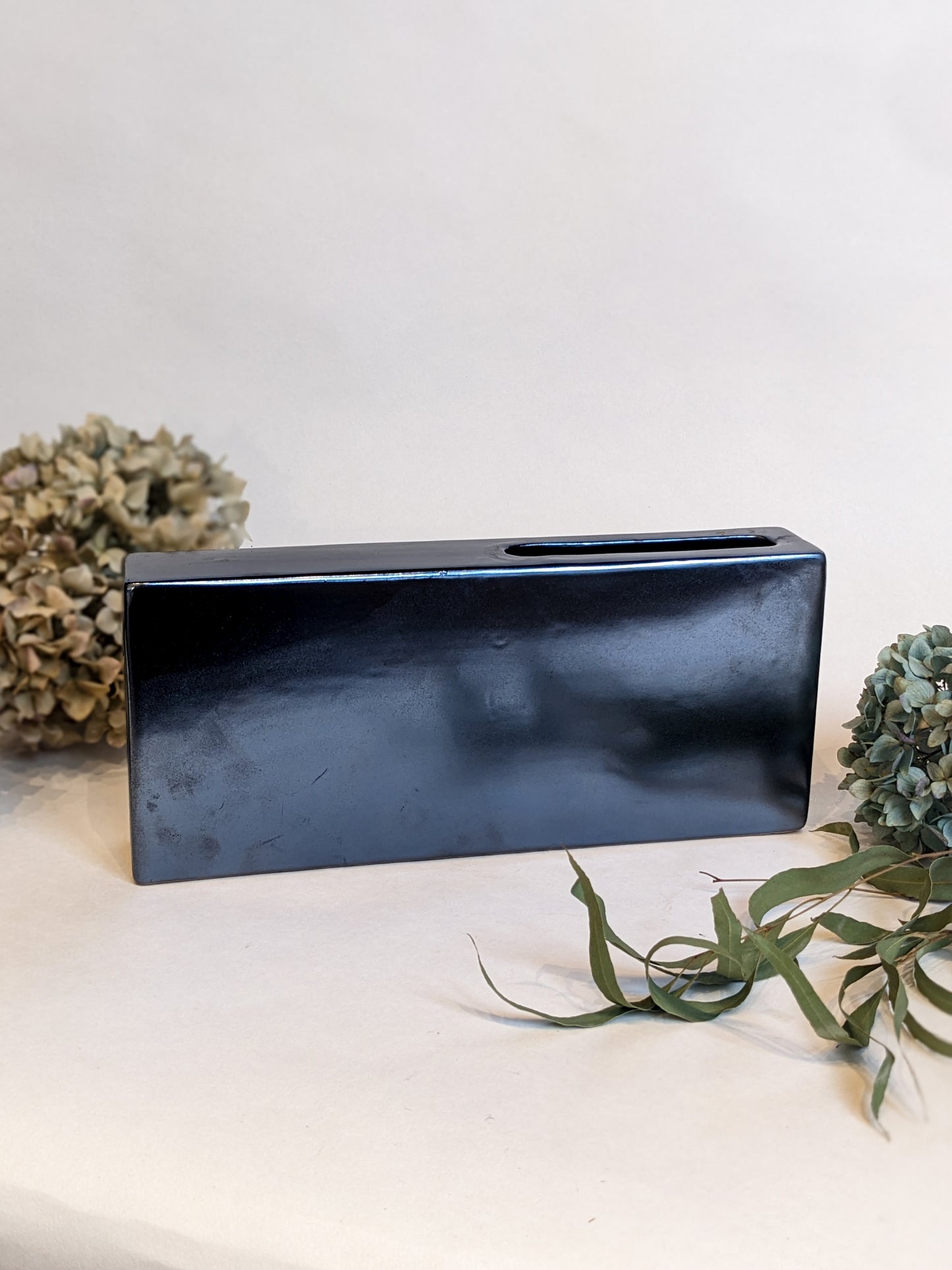 Metallic Modern Rectangle Vase