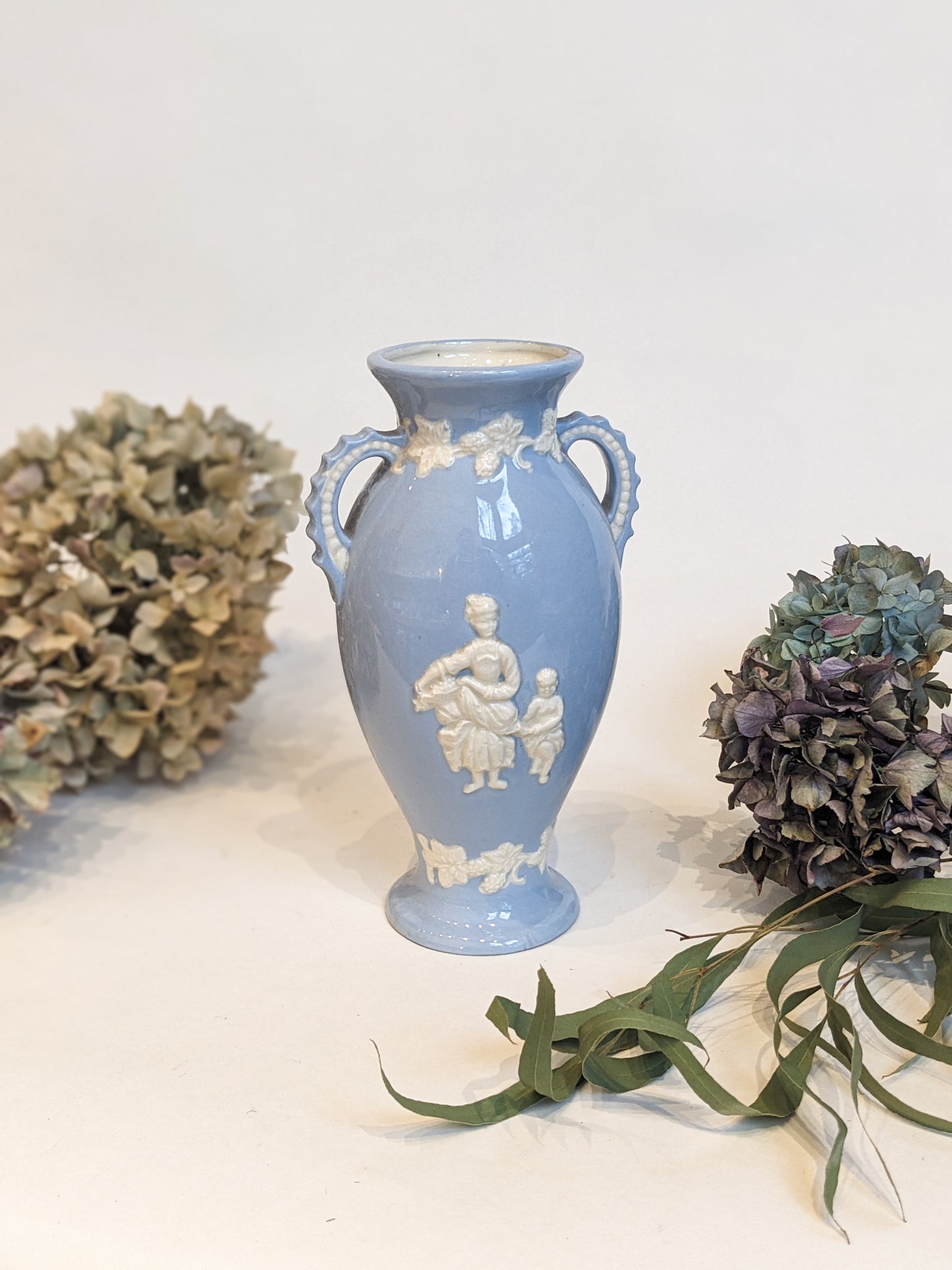 Small Light Blue Amphora