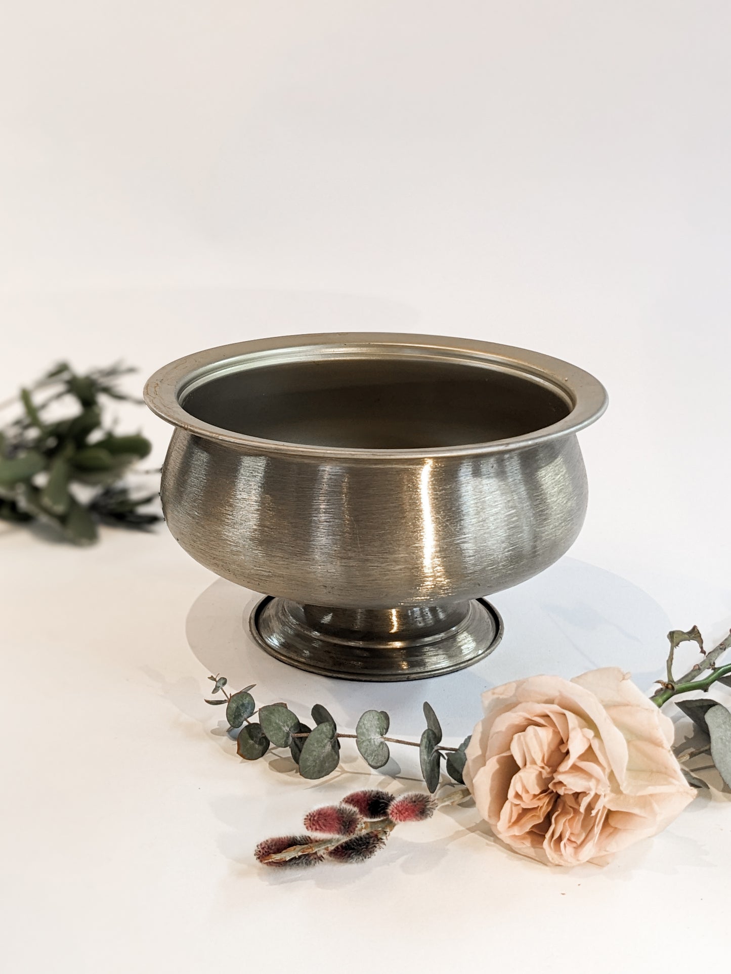 Brass Pedestal Bowl