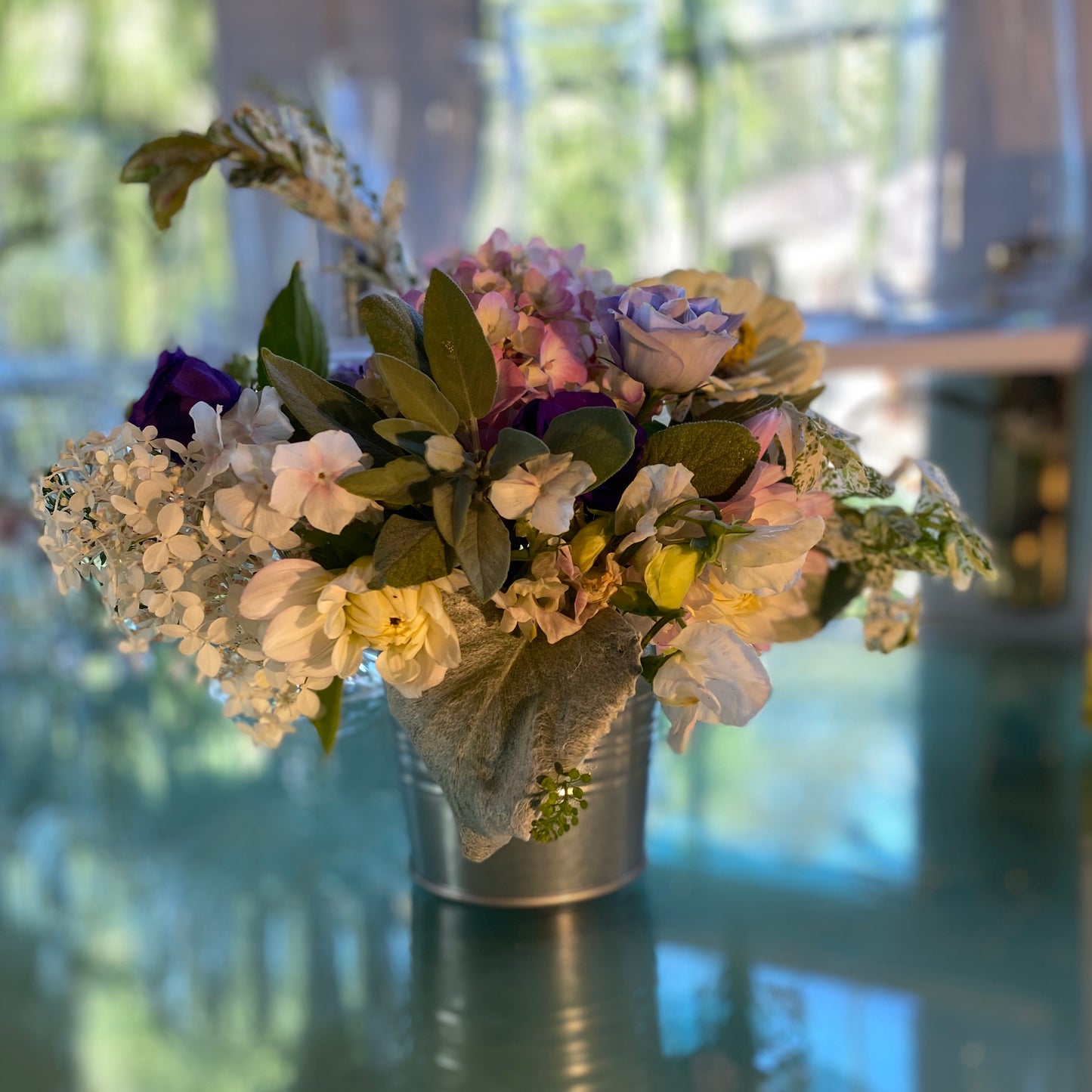 A Tin Floral Arrangement (4730889175121)