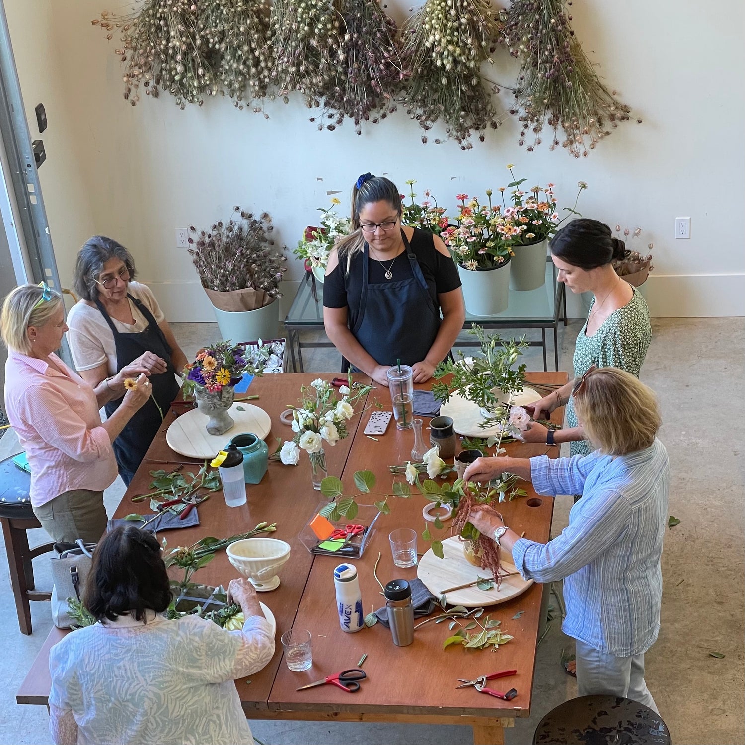 Workshops - Floral Design, Wreaths, and Dahlia Dividing