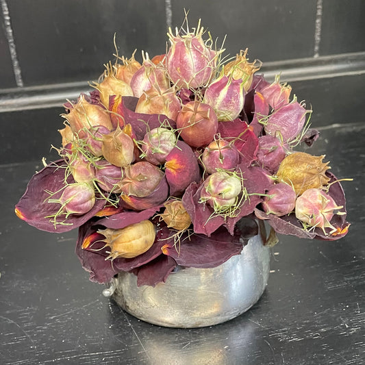 Small Arrangement in silver