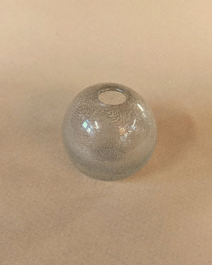 Blown Glass Paperweight Vase