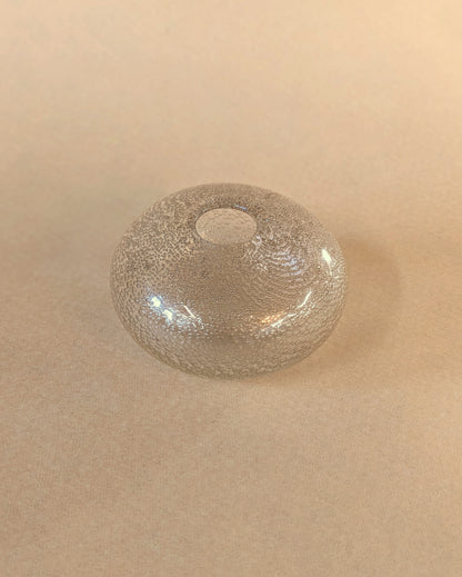 Blown Glass Paperweight Vase