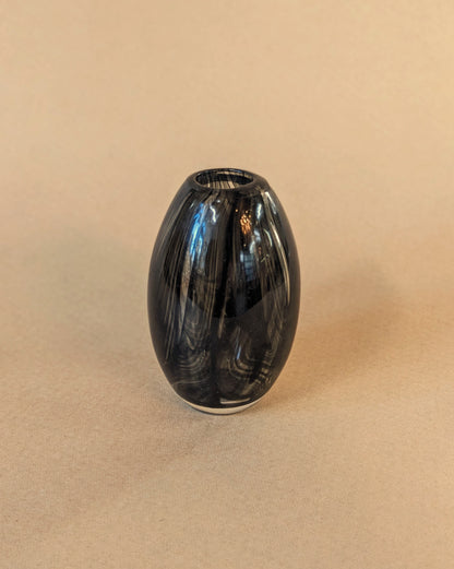 Blown Glass Paperweight Vase