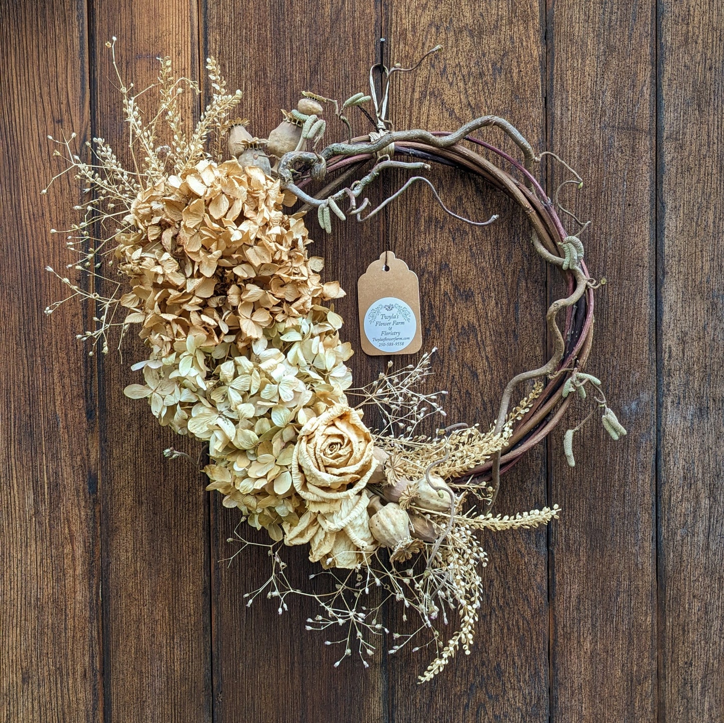 12" Dried Wreath