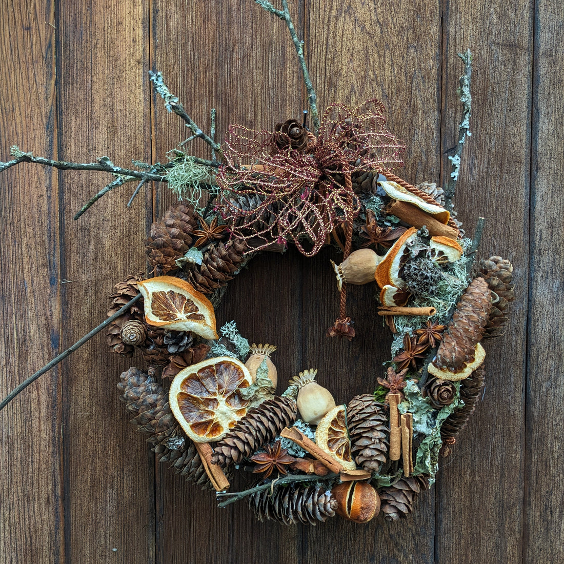 12" Dried Wreath