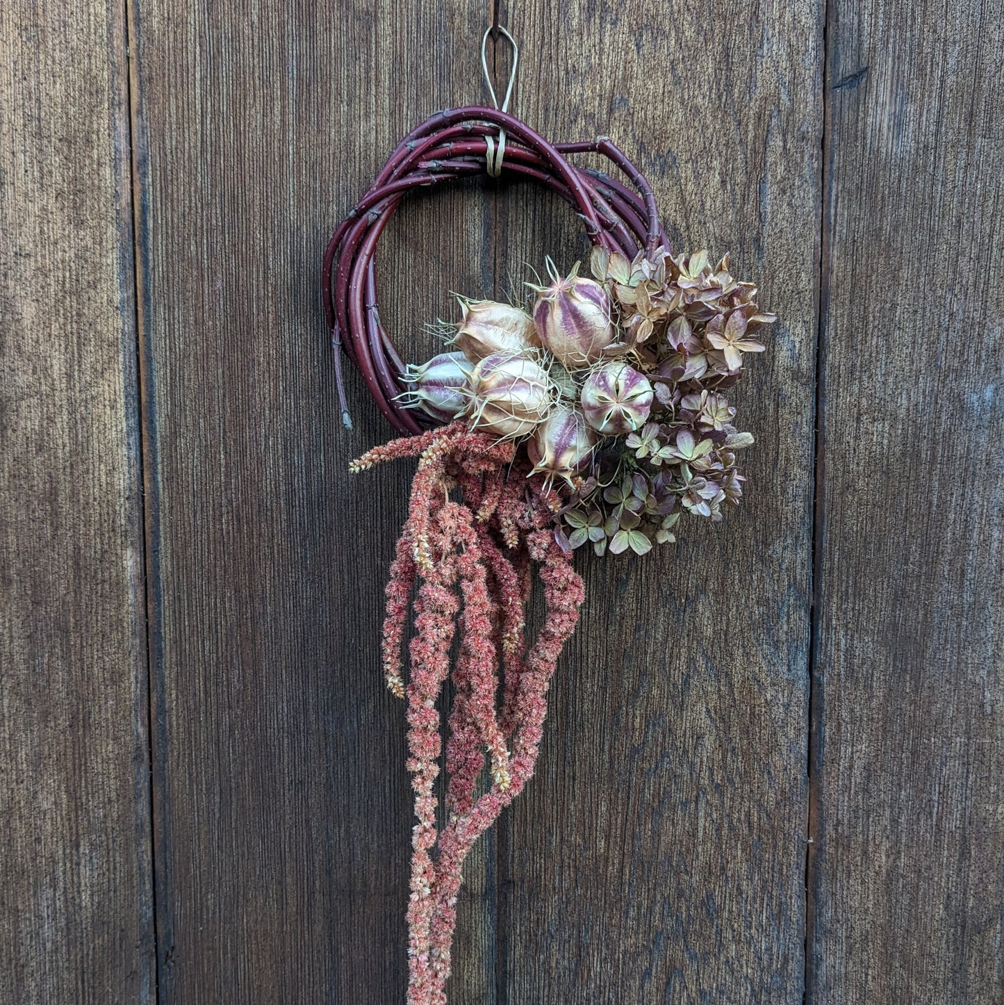 4" Dried Mini Wreath