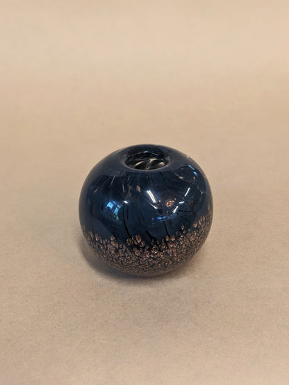 Blown Glass Paperweight Vase