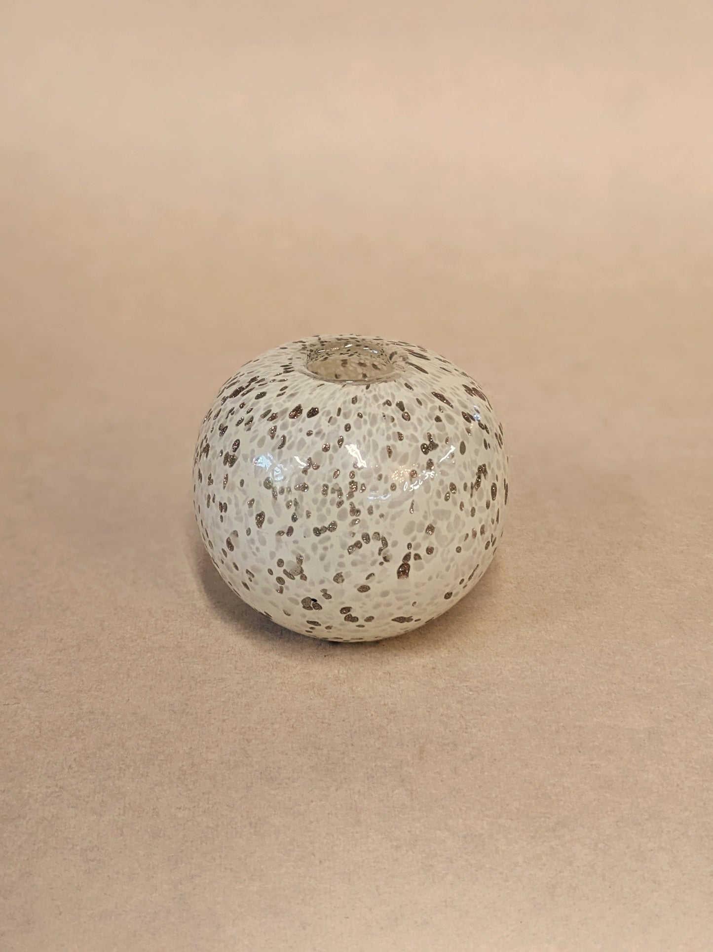 Blown Glass Paperweight Vase