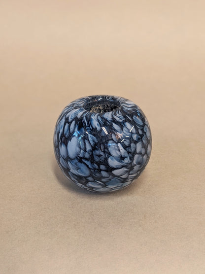 Blown Glass Paperweight Vase