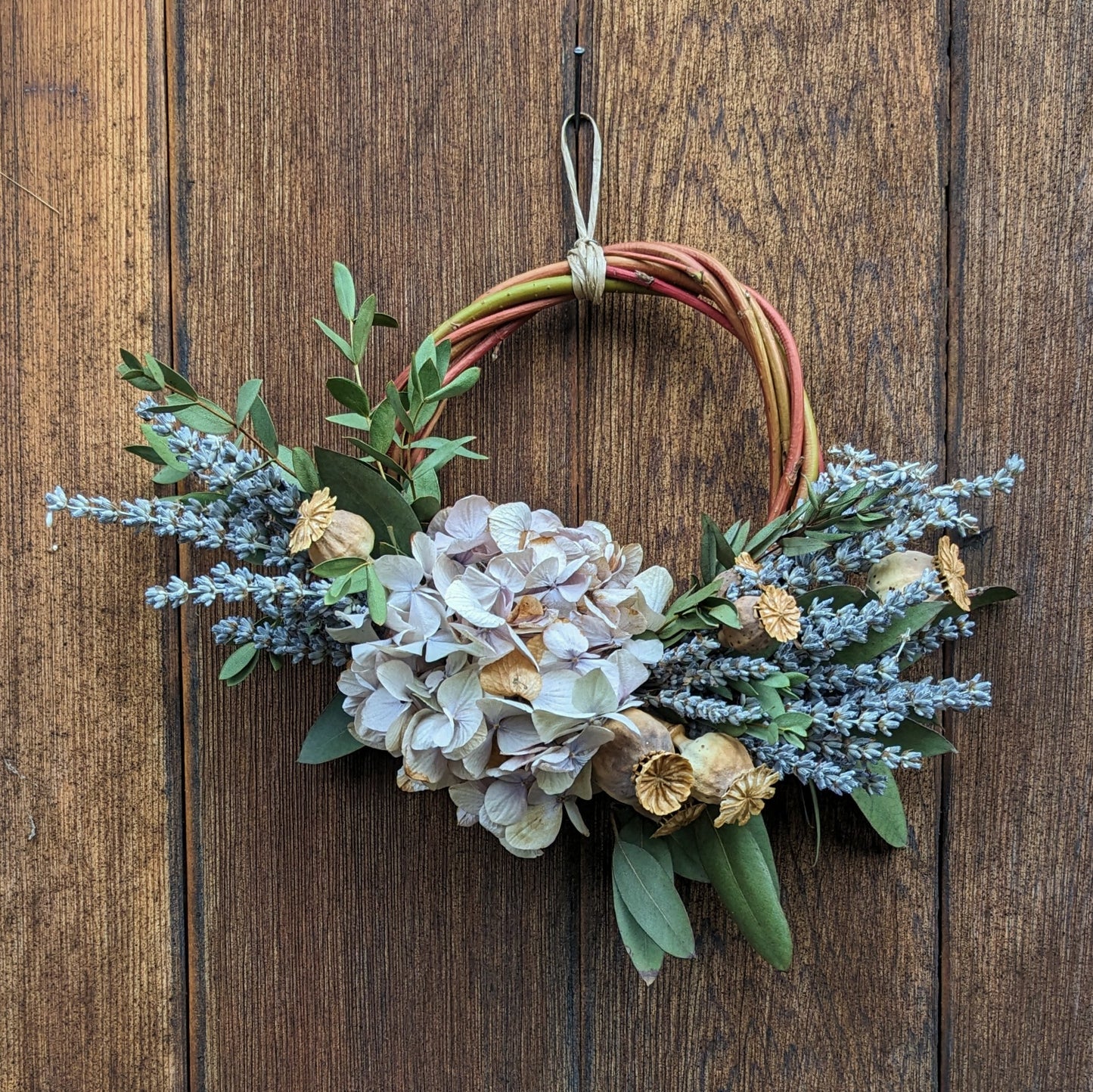 6"-8" Dried Wreath