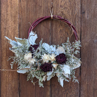 6"-8" Dried Wreath