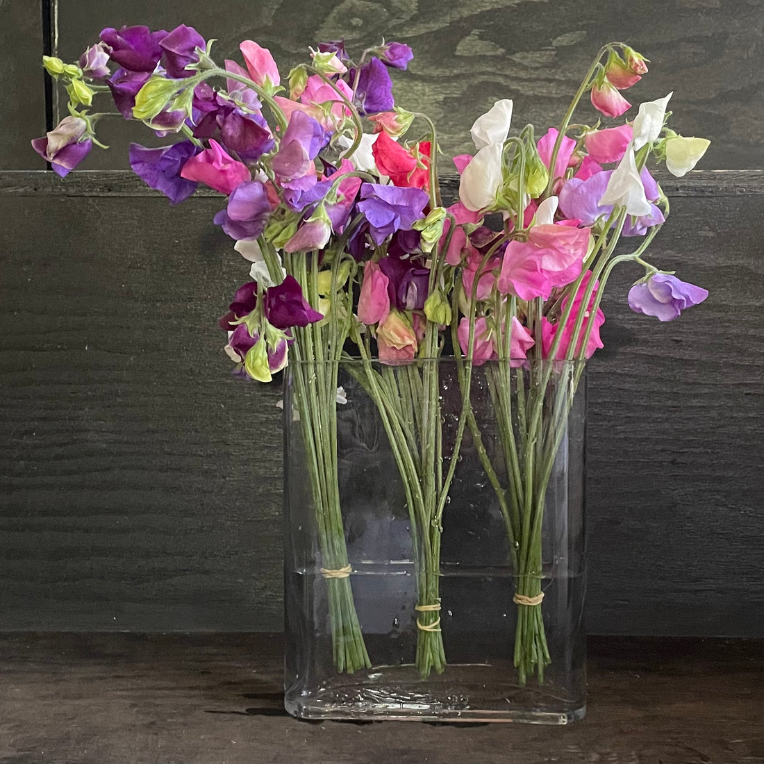 Sweet Peas by the bunch