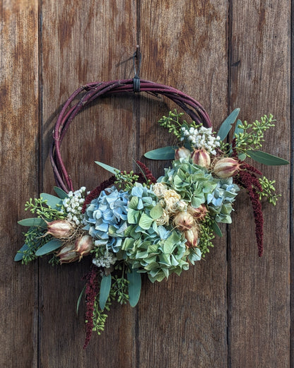 6"-10" Dried Wreaths