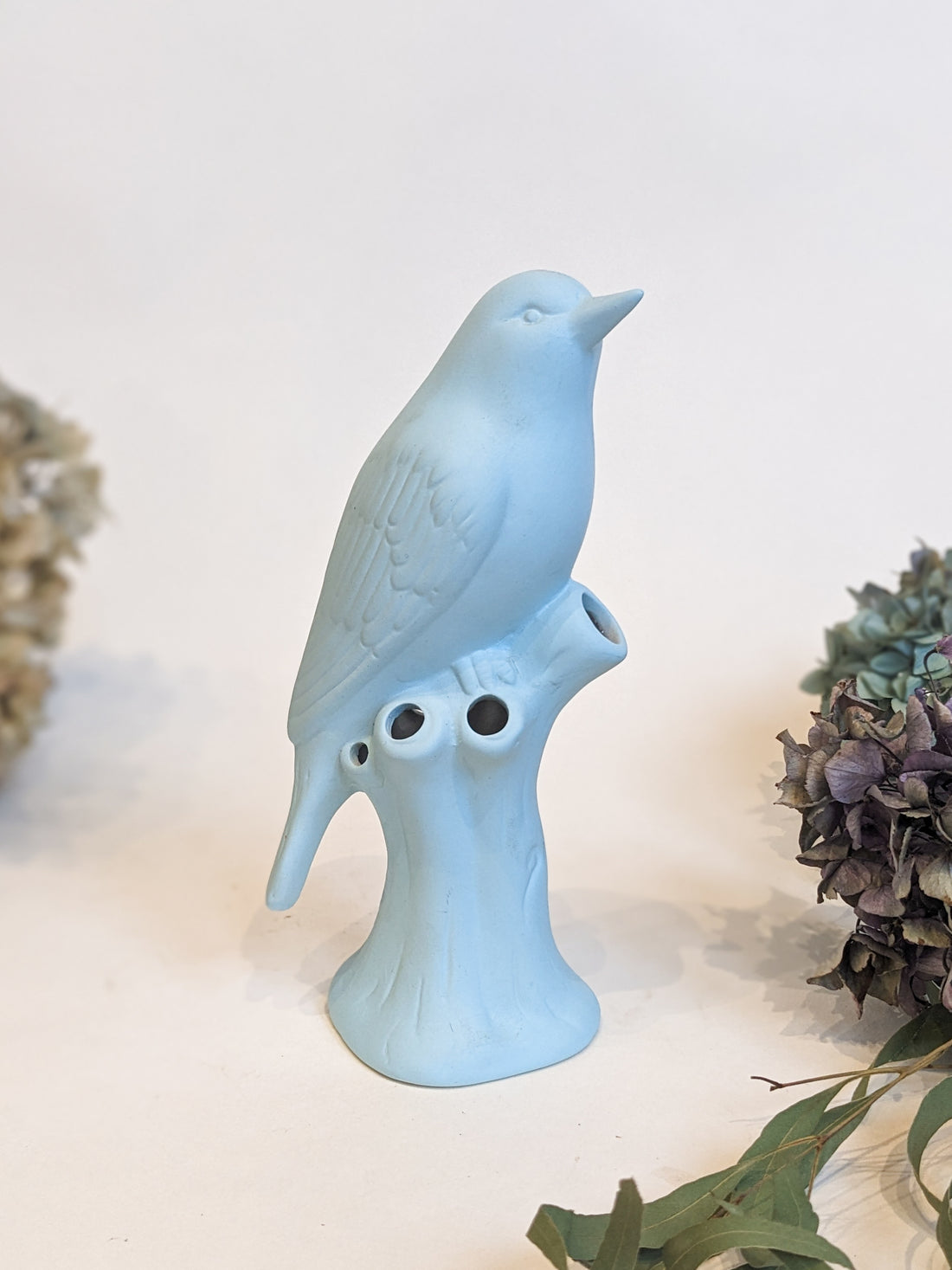 Blue Bird Vase