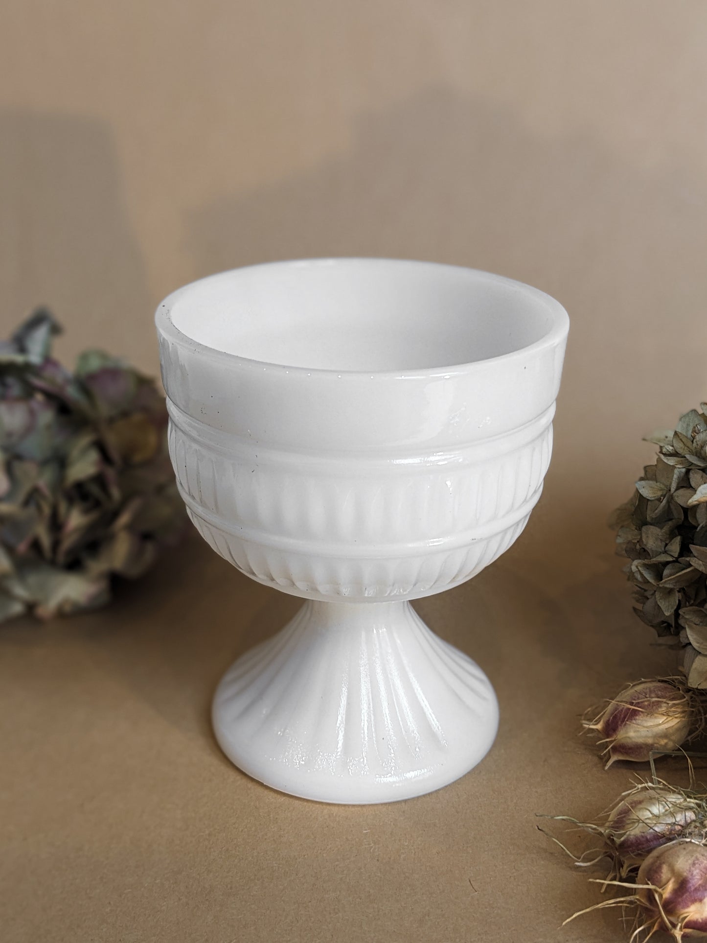 Milk Glass Goblets