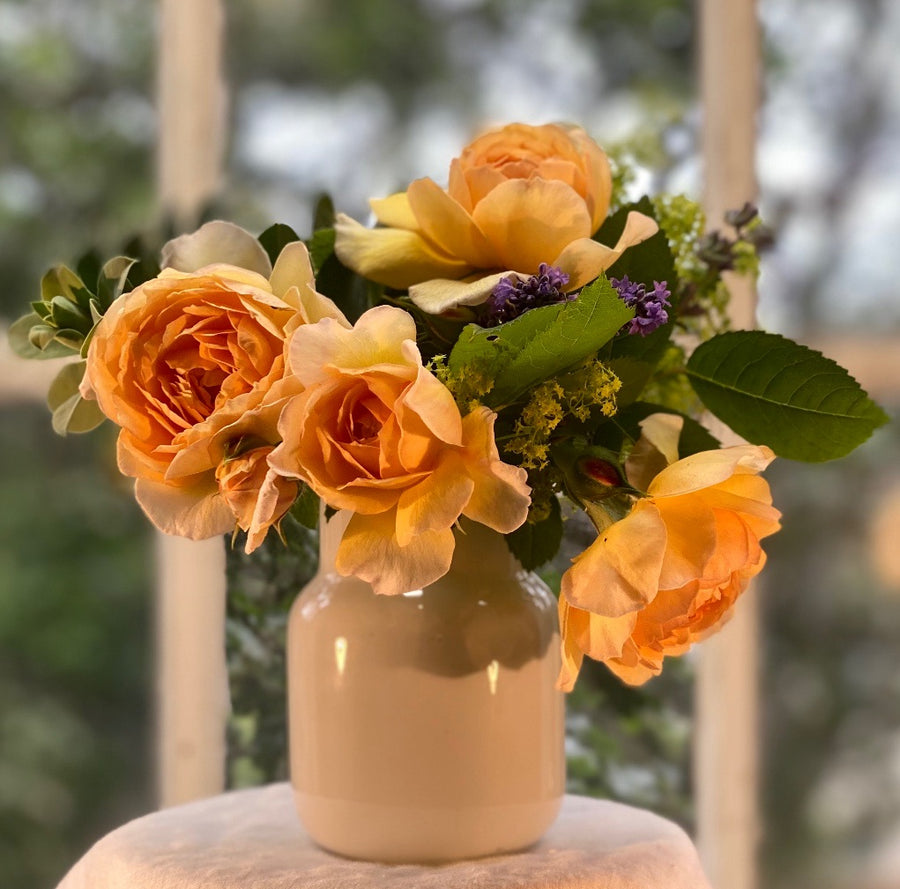 A Floral Arrangement in Vase (4726565666897)