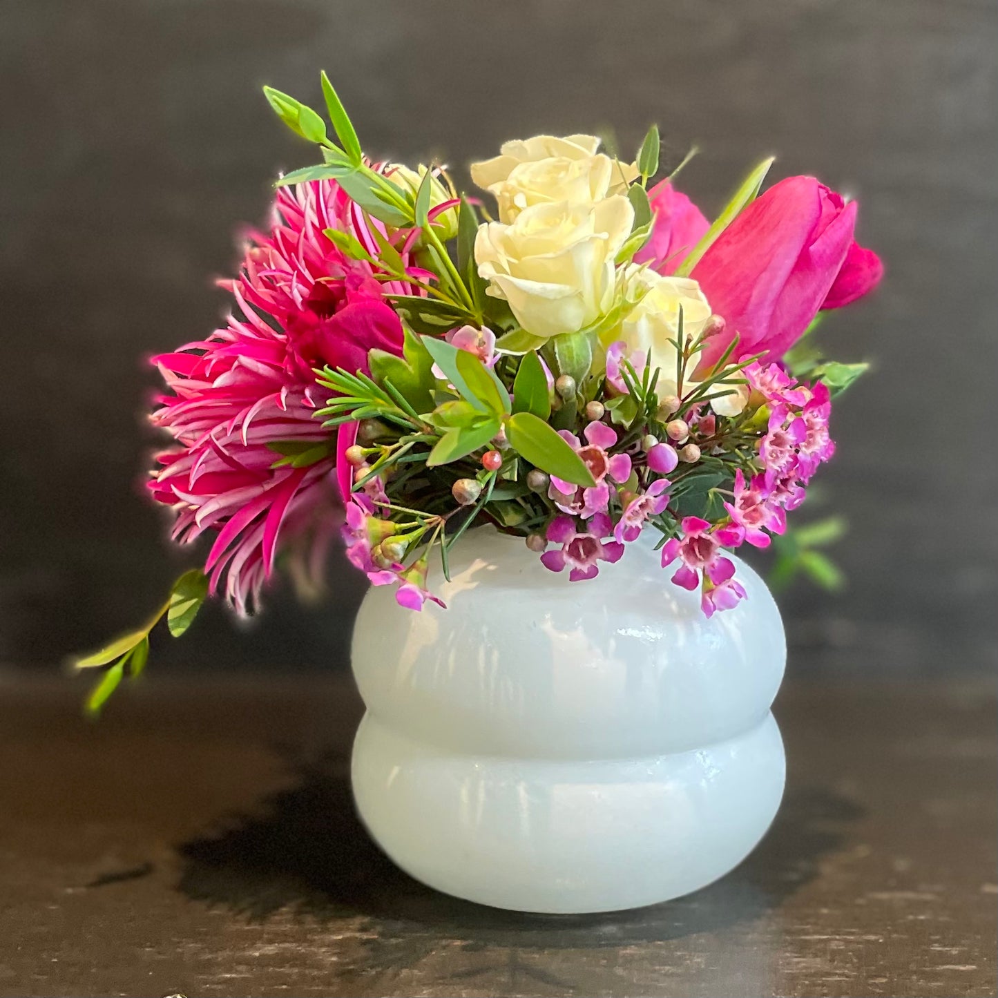 Double Bubble Glass Arrangement