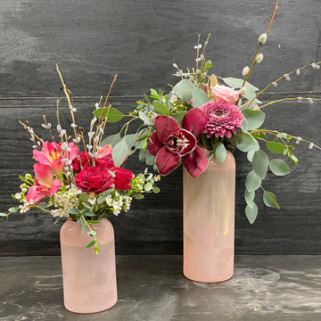 Blush Vase Arrangements
